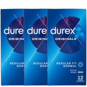 Durex Classic Kondómy 3x12 kusov, balenie kondómov - Durex Kondómy
