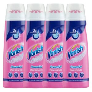 Vanish Gold PowerGel Odplamiacz 4x200ml, żel do prania wstępnego - Przybory domowe
