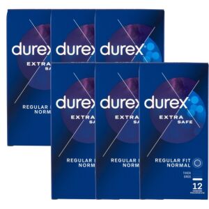 Durex Extra Safe Óvszer 12 darabos csomag, több doboz - Durex Óvszer