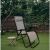 Kontrast Zero Gravity beige sun lounger in garden setting