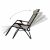 Kontrast Zero Gravity beige sun lounger reclining positions