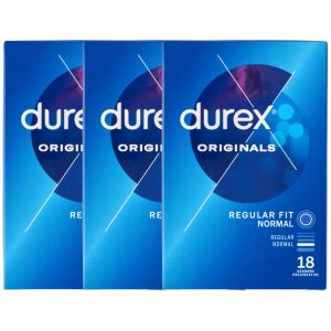 Durex Classic Kondomi, 3 pakiranja po 18 komada - Durex Kondom
