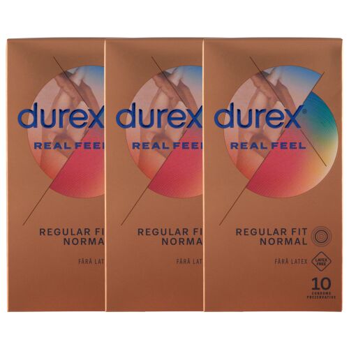 Prezervativ Durex RealFeel 3x10pcs