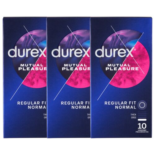Durex Mutual Pleasure Óvszer 3x10db