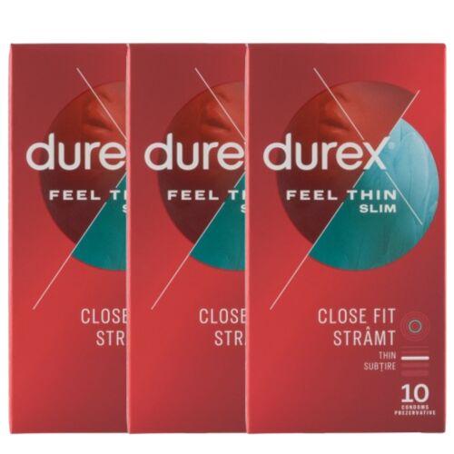 Durex Feel Thin Slim Fit prezerwatywy 3x10szt