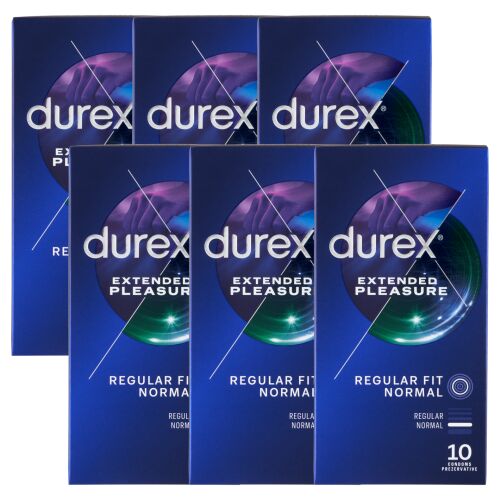 Kondóm Durex Extended Pleasure 6x10ks