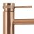 Közelkép a Rea Lungo Grip Brush Copper high csaptelep fogantyújáról