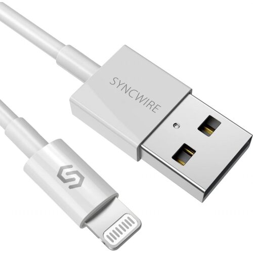 Кабел за бързо зареждане Syncwire, съвместим с iPhone 12 PRO Max 11 PRO Max SE XS Max XR X 8 7 6 Plus, iPad и други, 2 м 141188421