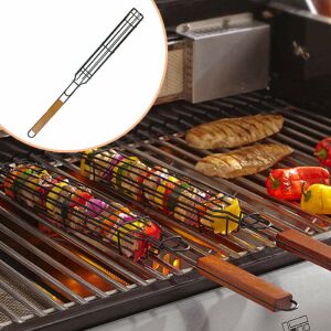 Utensil vom Typ „Korb“ mit Griff zum Zubereiten von gegrilltem Gemüse 141189312 - Gartengrill, Grillzubehör