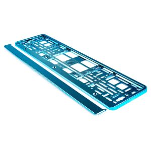 Suport numar inmatriculare din plastic, calitate Premium, culoare TURQUOISE 141189341 - Suporturi pentru plăcuțe de înmatriculare