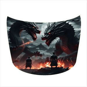 Folie Capota Auto "Hood Art" rezistenta la exterior, marime L (180 x 130cm) - Cod: AVX-CAPOTA-022L 141189426 - Folii vehicule