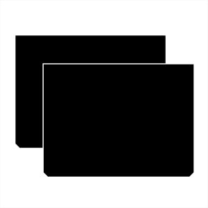 2er-Set Gummi-Kotflügel (40 x 30 cm) 141189377 - Karosserieteil