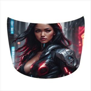 Фолио за автомобилен капак "Hood Art", устойчиво на външни условия, размер L (180 x 130 см) - Код: AVX-CAPOTA-001L 141189460 - Фолио за превозни средства