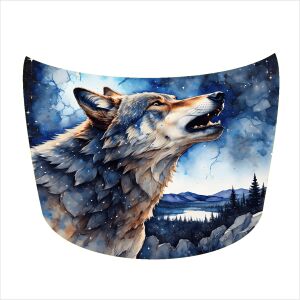 Фолио за автомобилен капак "Hood Art", устойчиво на външни условия, размер L (180 x 130 см) - Код: AVX-CAPOTA-030L 141189486 - Фолио за превозни средства