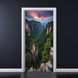 Цветно печатно фолио за декорация на врата, размер 200 x 90 см, модел: AVX-DR11 141189414 - Falpanel & Falmatrica