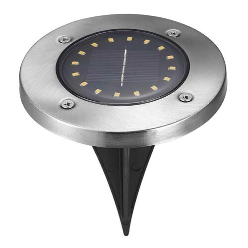 Ästhetische Solar-Gartenlampe für den Außenbereich, mit 16 LEDs, mit kurzer Halterung 141189584