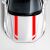 Set 2 stickere autoadezive Tuning, model "Hood Stripes V1", dimensiune 85 x 12 cm, culoare Rosie 141189474