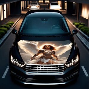 Folie Capota Auto "Hood Art" rezistenta la exterior, marime M (165 x 120cm) - Cod: AVX-CAPOTA-003M 141189624 - Folii vehicule