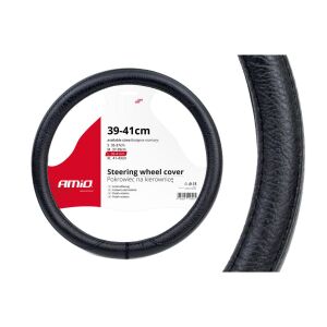 Schwarze Lenkradabdeckung SWC-16-L (39-41cm) 141189536 - Lenkradbezüge für Autos