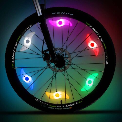 Lumina LED Ambientala pentru bicicleta - LED multicolor RGB 141189720