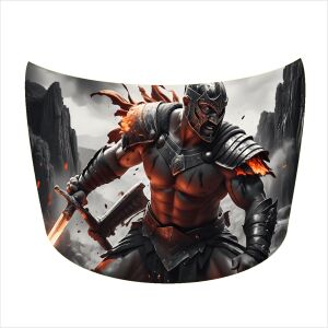 Folie Capota Auto "Hood Art" rezistenta la exterior, marime M (165 x 120cm) - Cod: AVX-CAPOTA-008M 141189967 - Folii vehicule