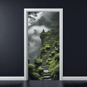 Farebná potlačená fólia na dekoráciu dverí, rozmer 200 x 90 cm, model: AVX-DR17 141189952 - Nástenné panely a nálepky na stenu