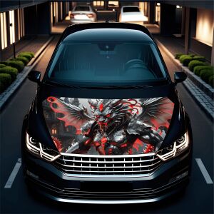 Folie Capota Auto "Hood Art" rezistenta la exterior, marime L (180 x 130cm) - Cod: AVX-CAPOTA-025L 141190116 - Folii vehicule