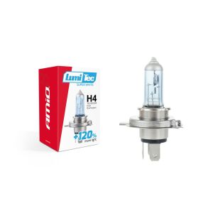 Bec halogen H4 12V 60 / 55W LumiTec SuperWhite + 120% 141189984 - Becuri auto