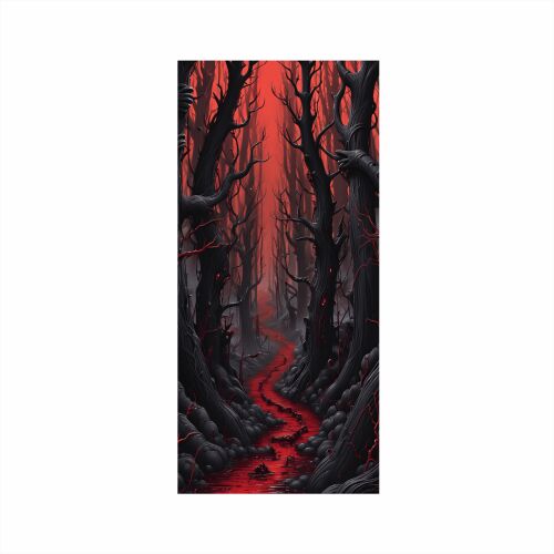 Folia kolorowa z nadrukiem do dekoracji drzwi, rozmiar 200 x 90 cm, model: AVX-DR12 141190319