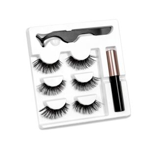 Set 3 perechi de Gene Magnetice + Penseta si Creion de Ochi 141190314 - Gene false