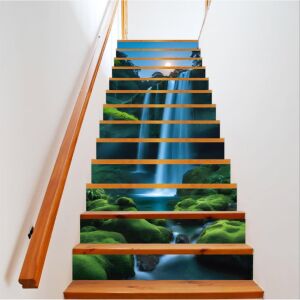 Naklejka dekoracyjna na schody wewnętrzne, wydruk samoprzylepny o wysokiej rozdzielczości, wymiary 200 x 124 cm, kod: AVX-STAIRS-14 141190254 - Falpanel & Falmatrica