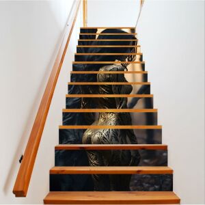 Dekoratívna nálepka na interiérové schody, samolepiaca potlač s vysokým rozlíšením, rozmery 200 x 124 cm, kód: AVX-STAIRS-20 141190261 - Nástenné panely a nálepky na stenu