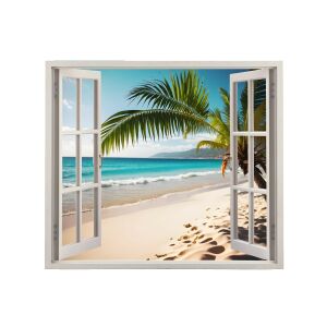 Farebná potlačená fólia na dekoráciu steny v domácnosti, rozmer 125 x 110 cm, model: VIEW TO HAVEN 40 141190358 - Nástenné panely a nálepky na stenu