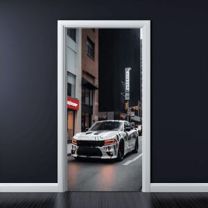 Farebná potlačená fólia na dekoráciu dverí, rozmer 200 x 90 cm, model: AVX-DR04 141190515 - Nástenné panely a nálepky na stenu