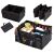 Kofferraum-Organizer mit 9 Taschen, 55 x 38 x 26 cm, schwarz 141190594