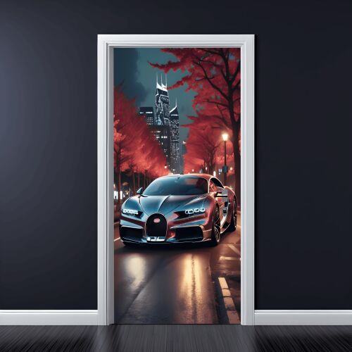 Farebná potlačená fólia na dekoráciu dverí, rozmer 200 x 90 cm, model: AVX-DR08 141190578