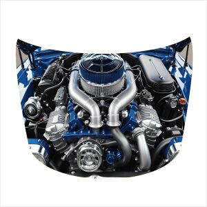 Fólia na kapotu auta „Hood Art“, odolná voči vonkajším vplyvom, veľkosť L (180 x 130 cm) – Kód: AVX-CAPOTA-019L 141190707 - Fólie na vozidlá