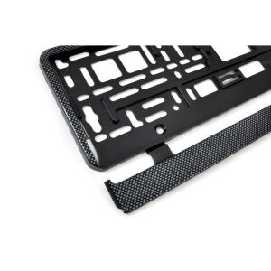 Държач за регистрационен номер с карбоново покритие 141190696 - Държач на регистрационния номер