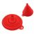 Runder Silikontrichter, faltbar, Durchmesser 8cm 141190738
