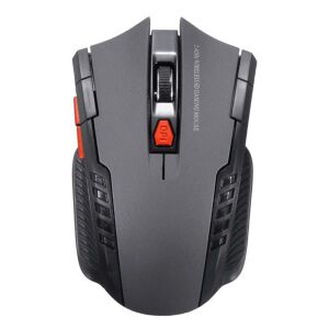 Mysz optyczna do gier bezprzewodowa, 1600 DPI, kolor srebrny 141190927 - Mysz