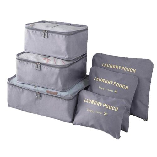 Utazási szervező, 6 elem (3 független tasak és 3 szervező) 141190945