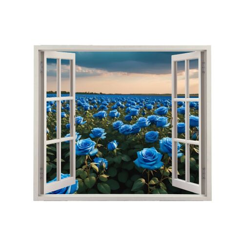 Farebná potlačená fólia na dekoráciu steny v domácnosti, rozmer 125 x 110 cm, model: VIEW TO HAVEN 29 141191212