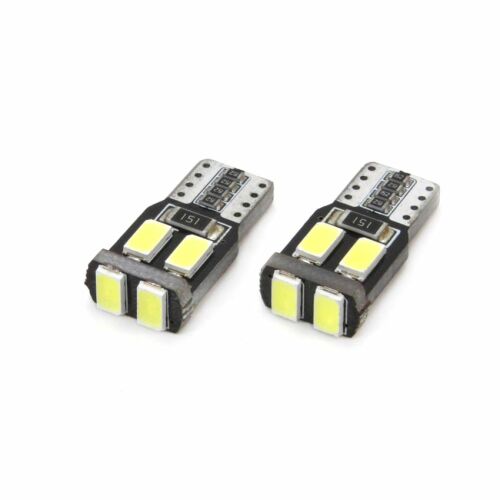 Zestaw żarówek samochodowych LED CANBUS kompatybilnych T10 W5W 6 SMD Biały 12V, przeznaczonych do samochodów osobowych i terenowych 141191216