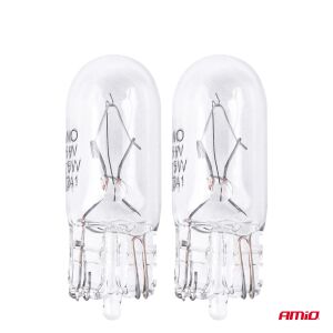 Sada 2 halogénových žiaroviek, objímka T10, W5W, W2,1x9,5d, napájanie 12V 141191330 - Auto žiarovky