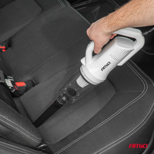 PREMIUM vysávač do auta, bezvreckový, s HEPA filtrom, napájanie 12 V, výkon 60 W, podtlak 5 kPa