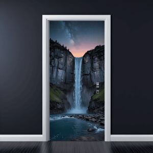 Farebná potlačená fólia na dekoráciu dverí, rozmer 200 x 90 cm, model: AVX-DR14 141191344 - Nástenné panely a nálepky na stenu