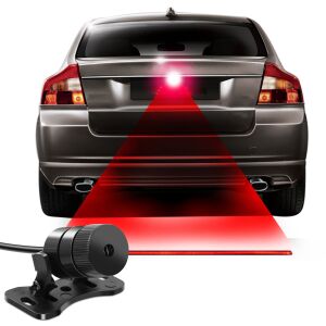 Nebelprojektor mit Unfallschutz-Laserstrahl, 12-V-Stromversorgung, Farbe rot, für Geländefahrzeuge, ATV, SSV 141191451 - Auto-Lichter