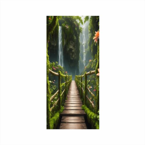 Farebná potlačená fólia na dekoráciu dverí, rozmer 200 x 90 cm, model: AVX-DR24 141191744