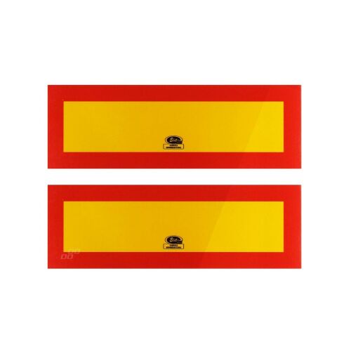 Tabliczki odblaskowe do ciężarówek 10x30 cm 141191694