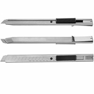 Messer – Standard-9-mm-Metallschneider, 30-Grad-Spitze 141191811 - Tapetenschneider